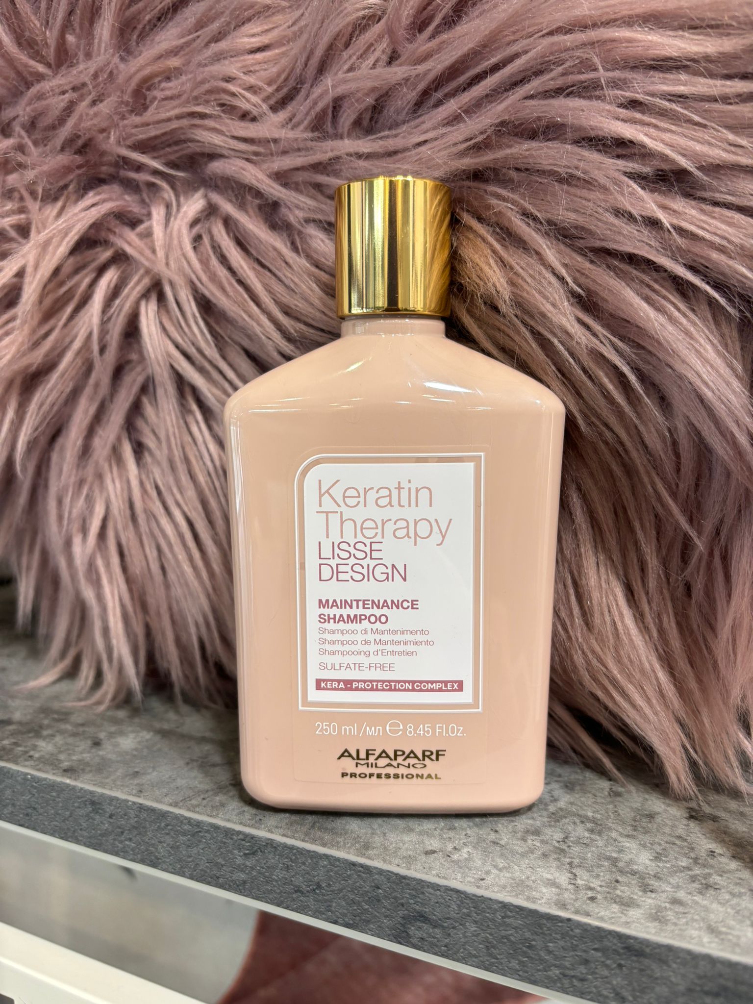 Shampoo mantenimento lisciatura cheratina